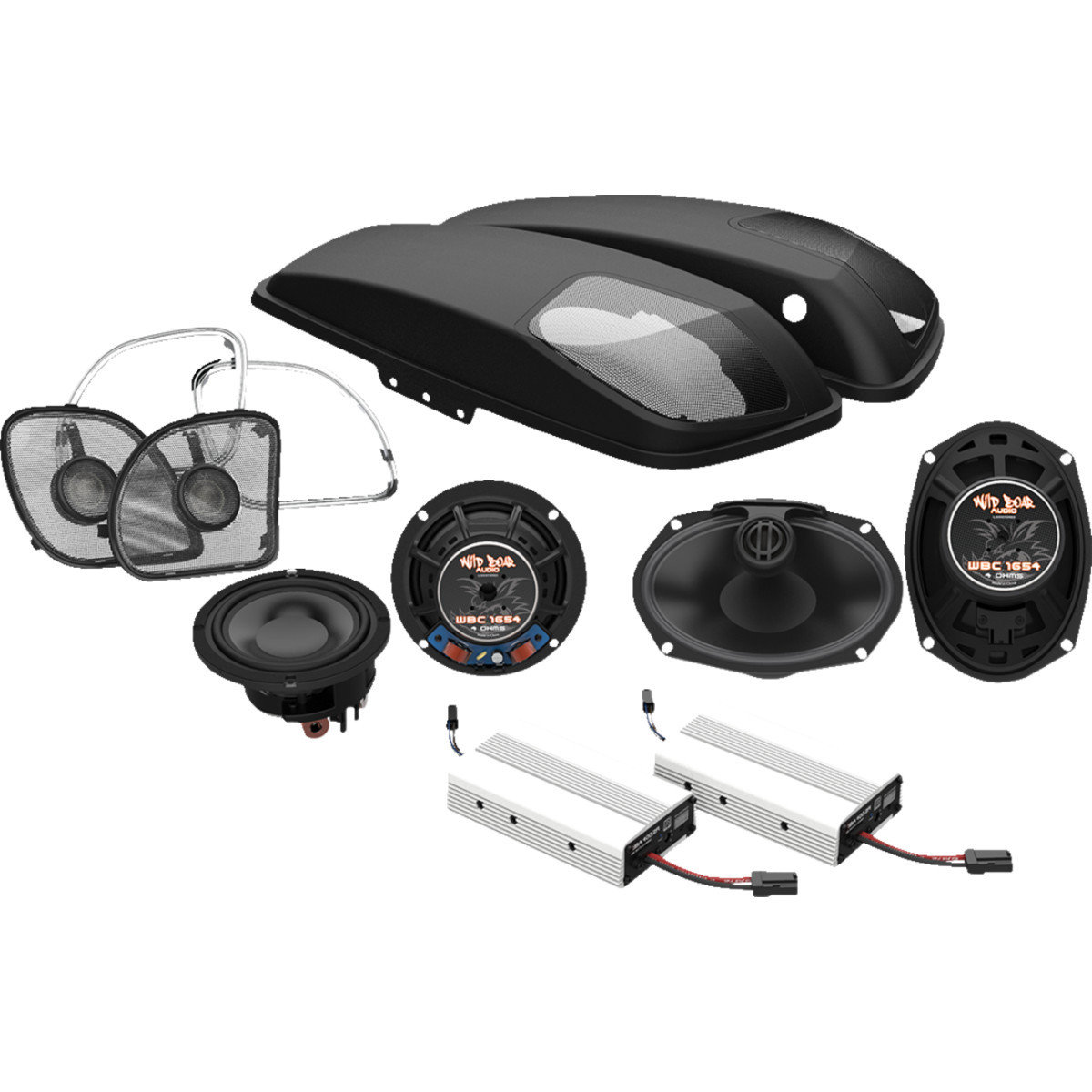 Wild Boar Audio #WBA 800.4RG KIT - Speaker/Amplifier Lid Kit - FLTR