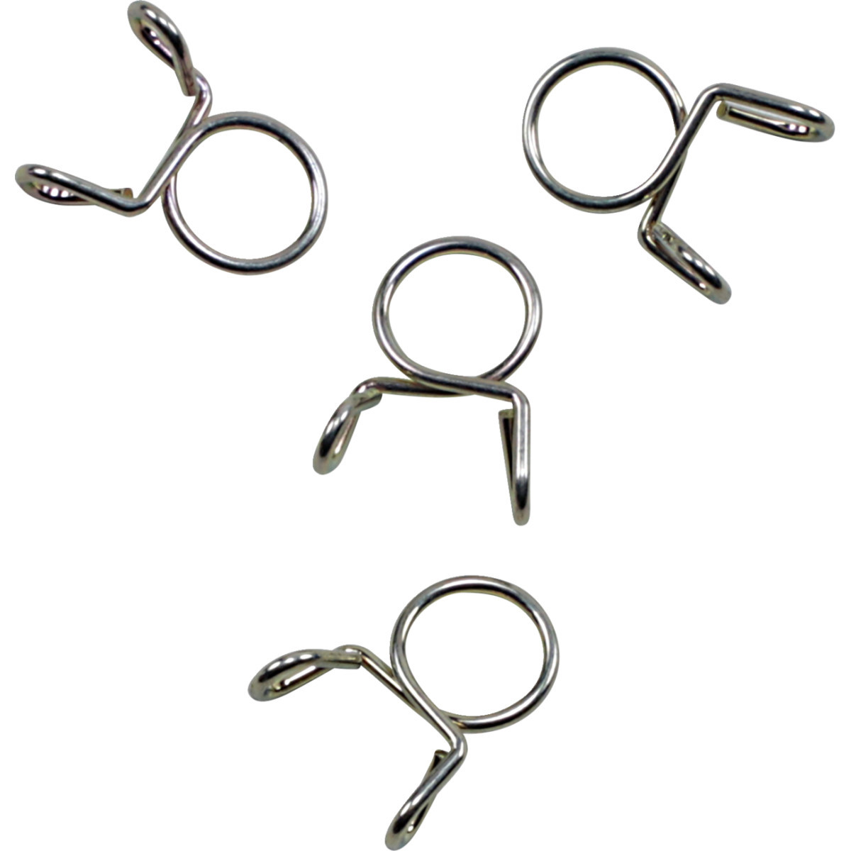 ALL Balls #FS00053 - Refill Clamp Kit - Fuel Line/Wire - Parallel Ear - Gold - 9 mm - 4 Pack