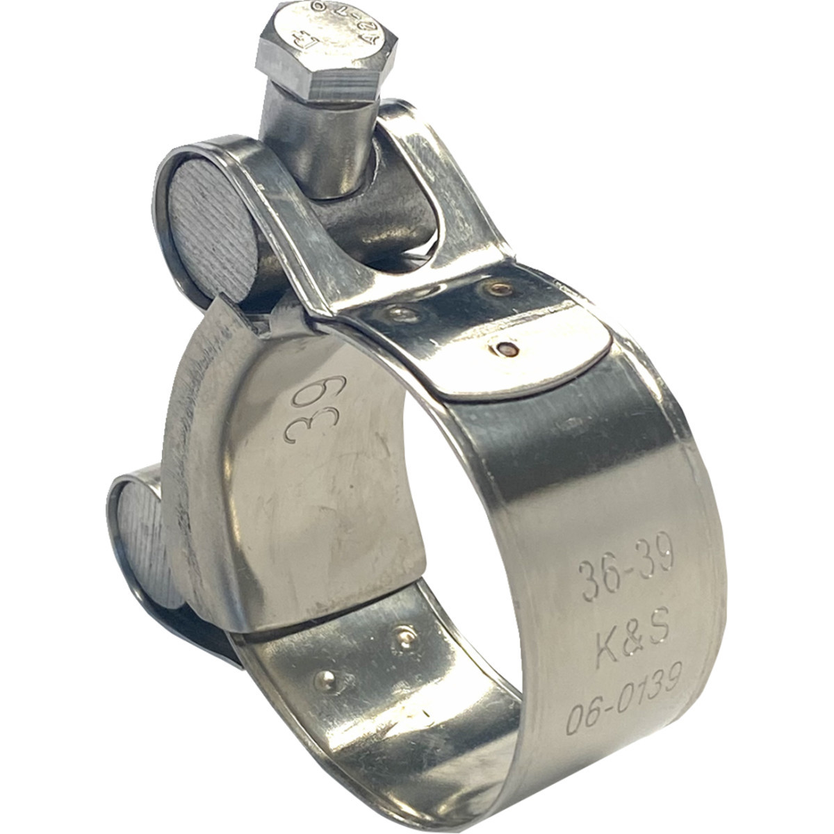 K&S Technologies #06-0139 - Exhaust Pipe Clamp - 1.41" - 1.53"