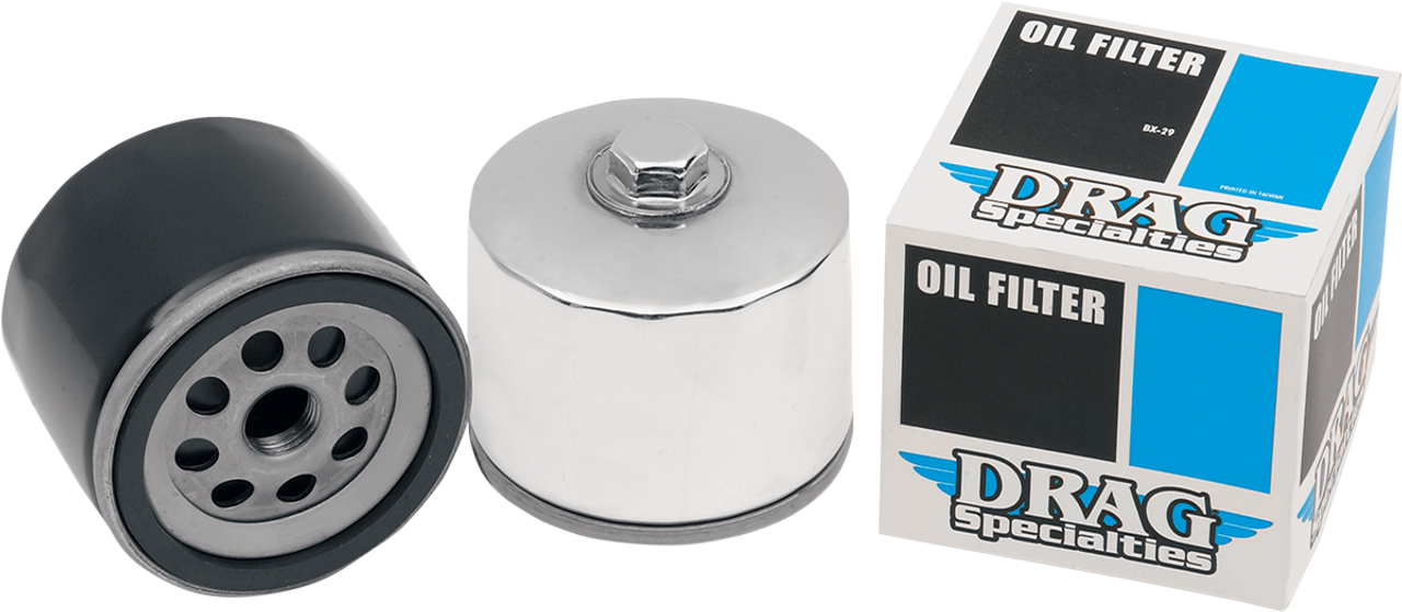 Drag Specialties Oil Filter - Black