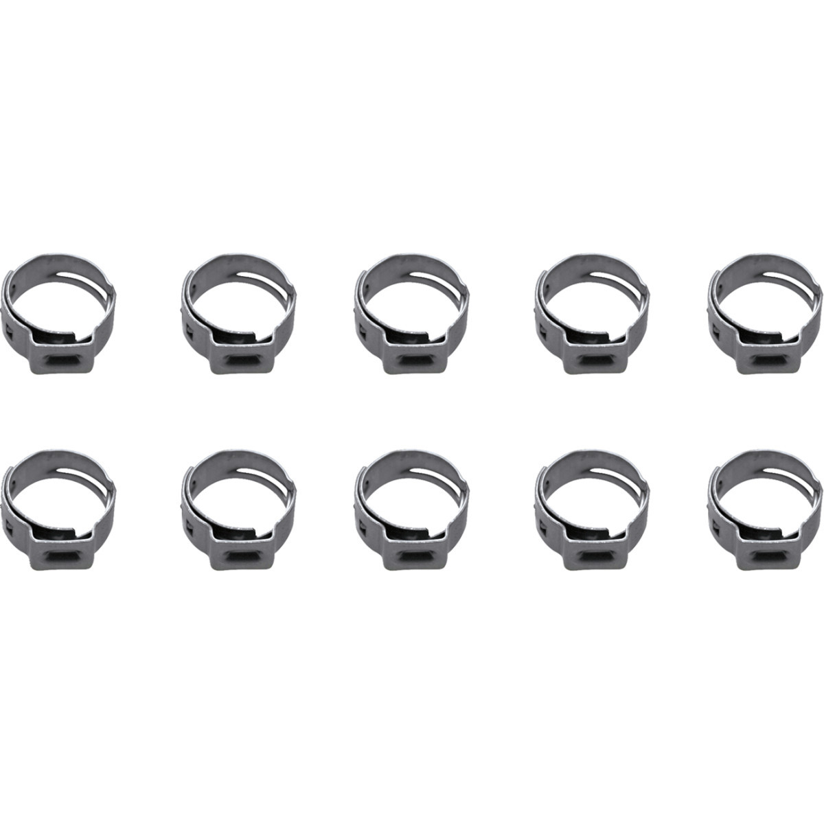 Motion PRO #12-0077 - Ear Clamps - Fuel Line - Stepless - 12-14.5 mm - 10 Pack
