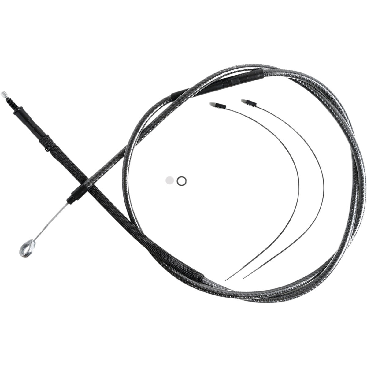 Magnum Shielding #722818 - High-Efficiency Polished KARBONFIBR Clutch Cable - 74-11/16"