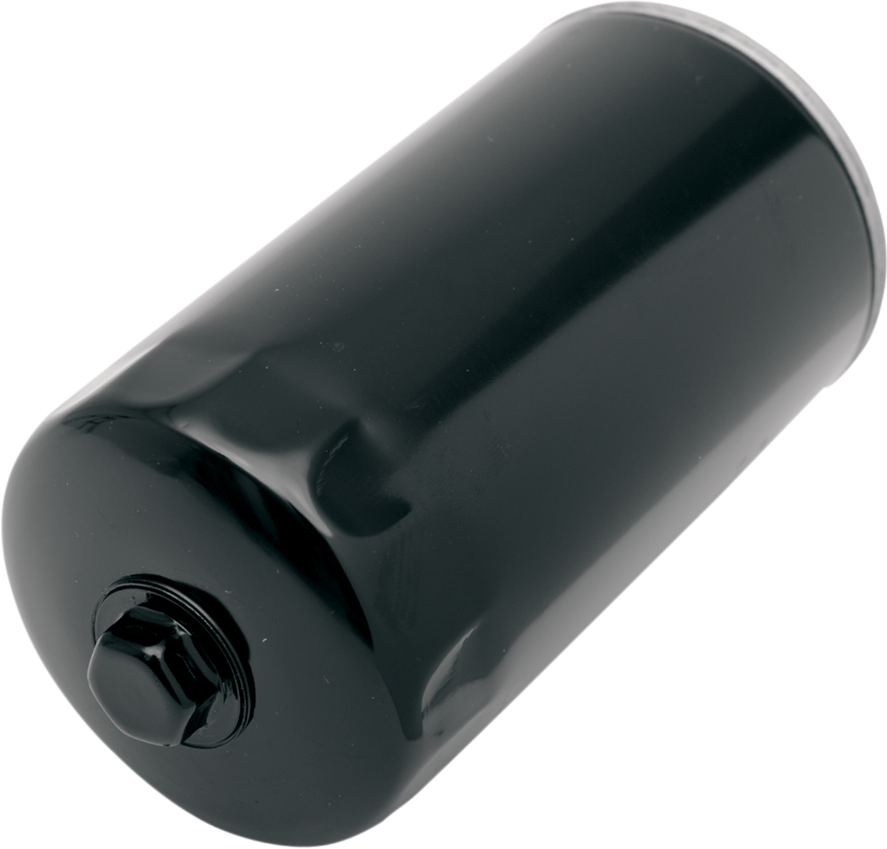Drag Specialties Oil Filter with Nut - Black - Dyna