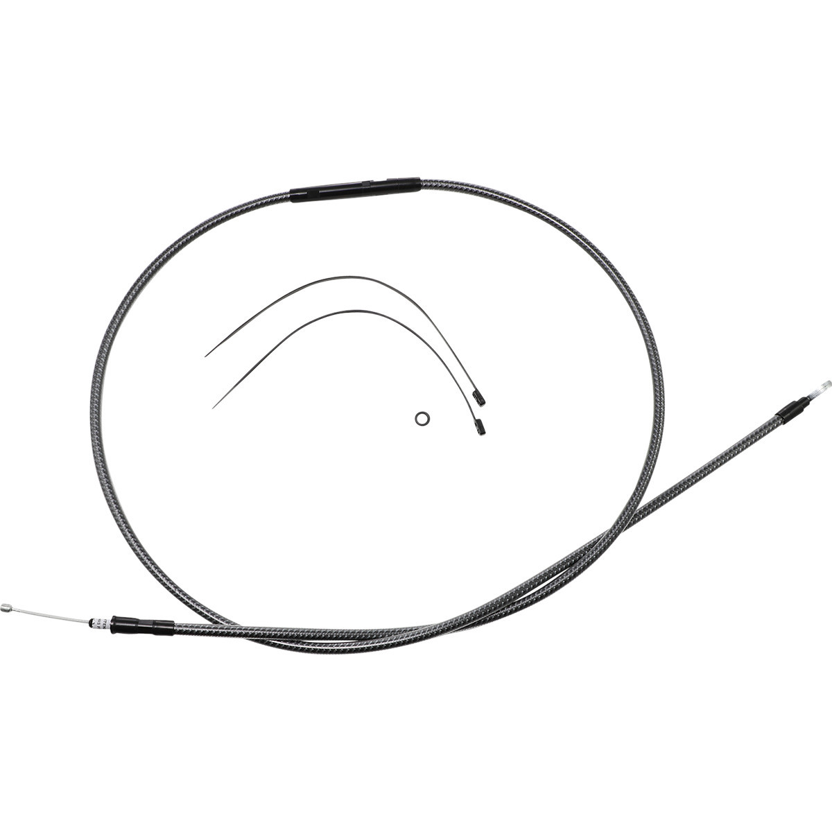 Magnum Shielding #72106HE - High-Efficiency Polished KARBONFIBR Clutch Cable - 74-11/16"