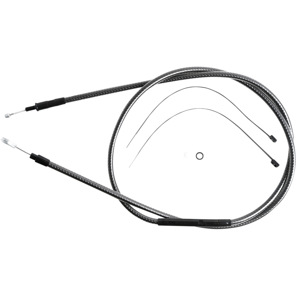Magnum Shielding #72126HE - High-Efficiency Polished KARBONFIBR Clutch Cable - 68-11/16"