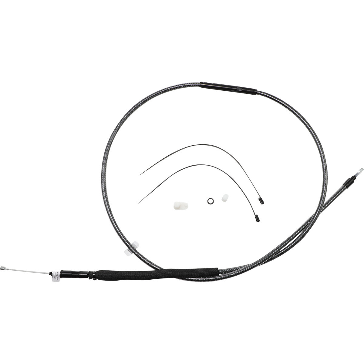 Magnum Shielding #722814 - High-Efficiency Polished KARBONFIBR Clutch Cable - 70-11/16"