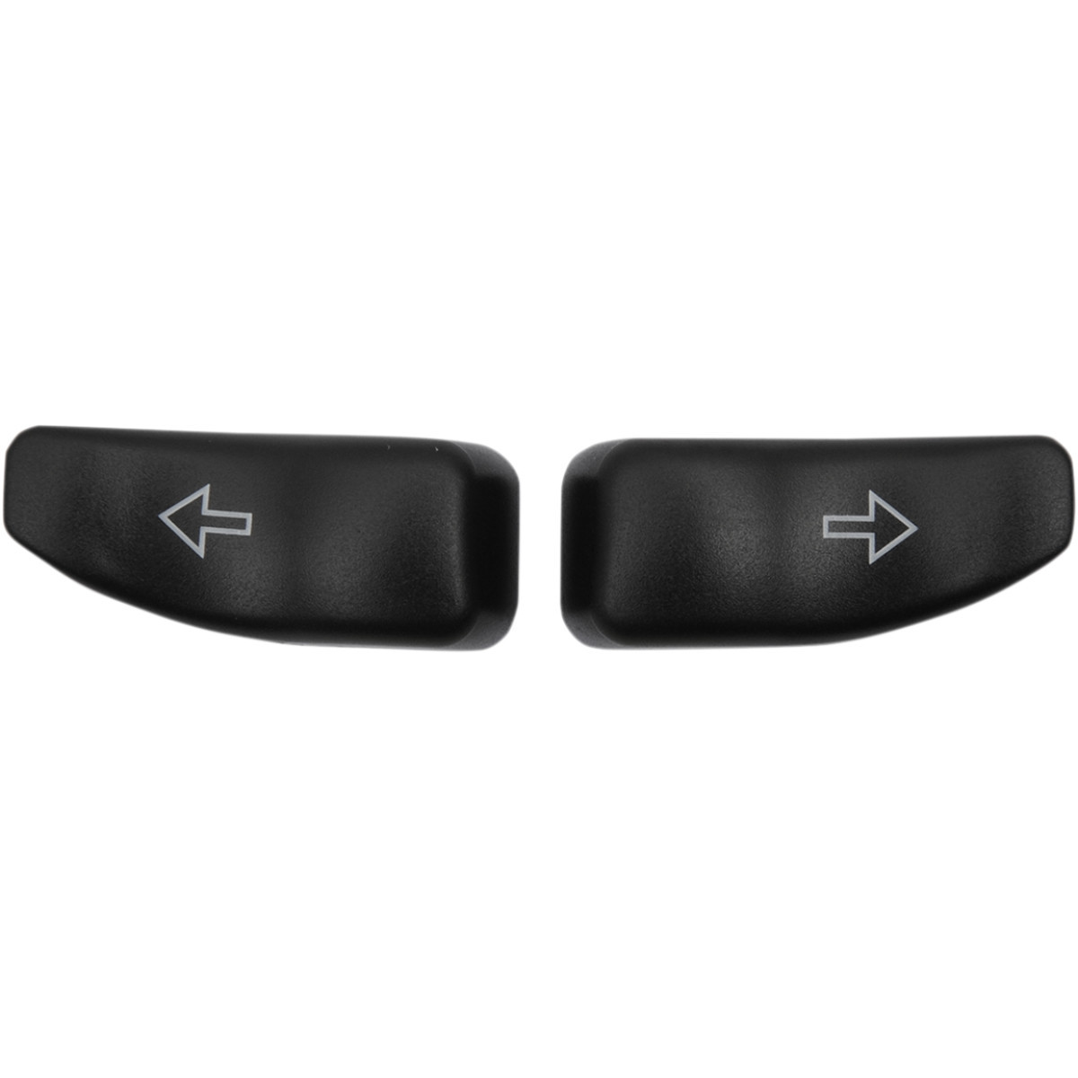 Drag Specialties - Turn Signal Switch Extension Caps - Black