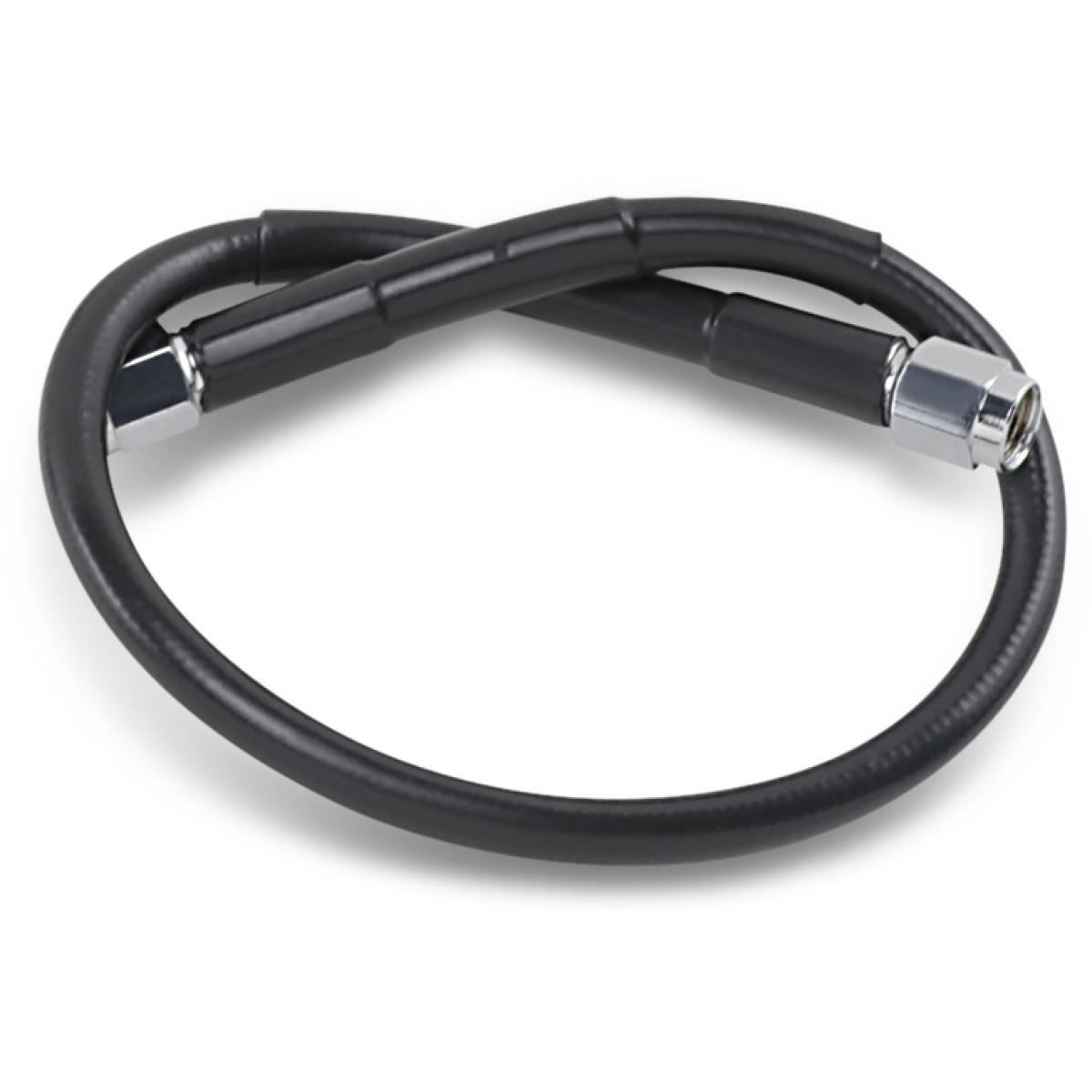 Drag Specialties - Universal Brake Line - Black - 16"