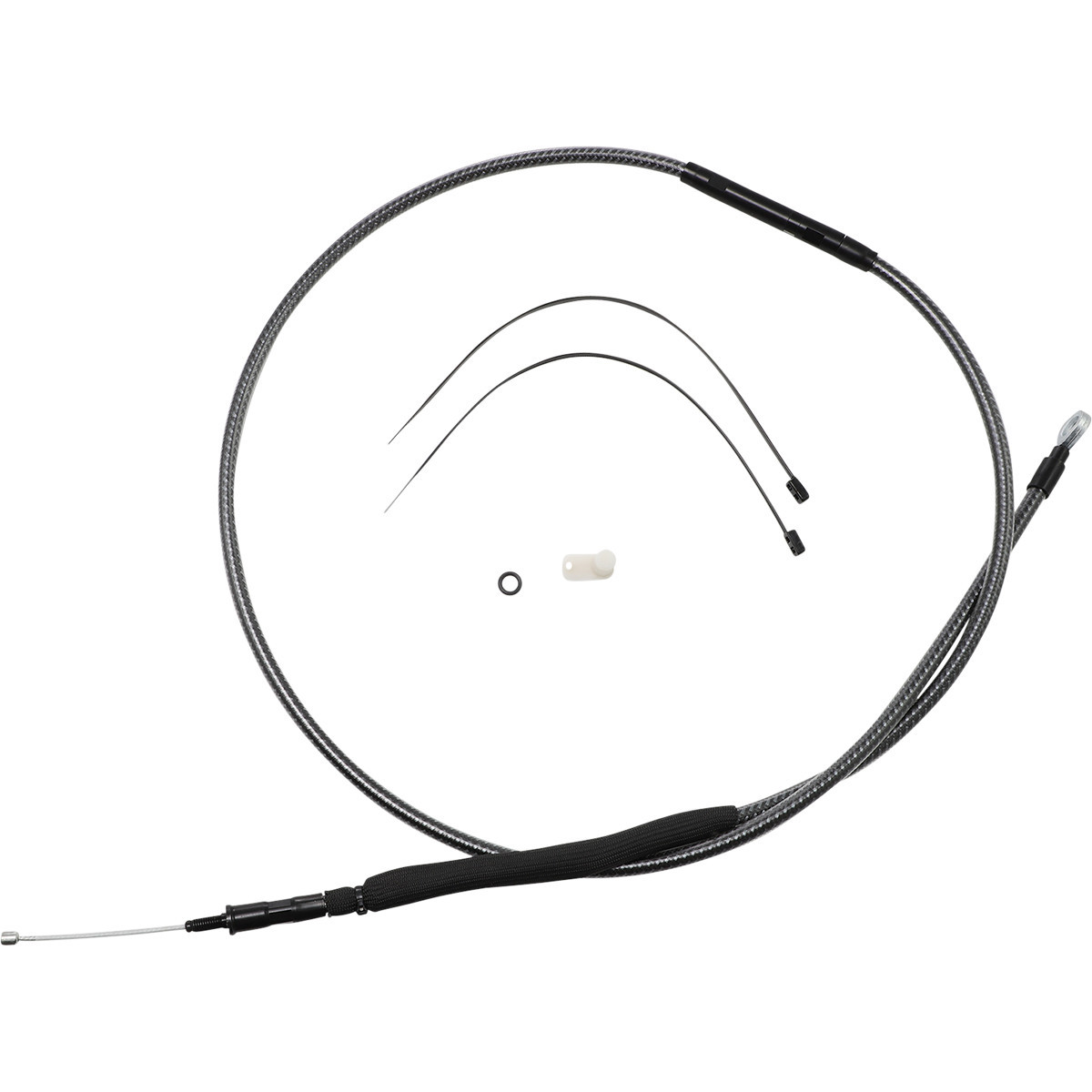 Magnum Shielding #72234HE - High-Efficiency Polished KARBONFIBR Clutch Cable - 66-11/16"