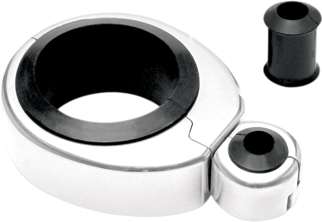 Motion Pro 11-0041 - Cable Clamp - Single - 1-1/4" - 1-1/2" Mounting Diameter - Chrome