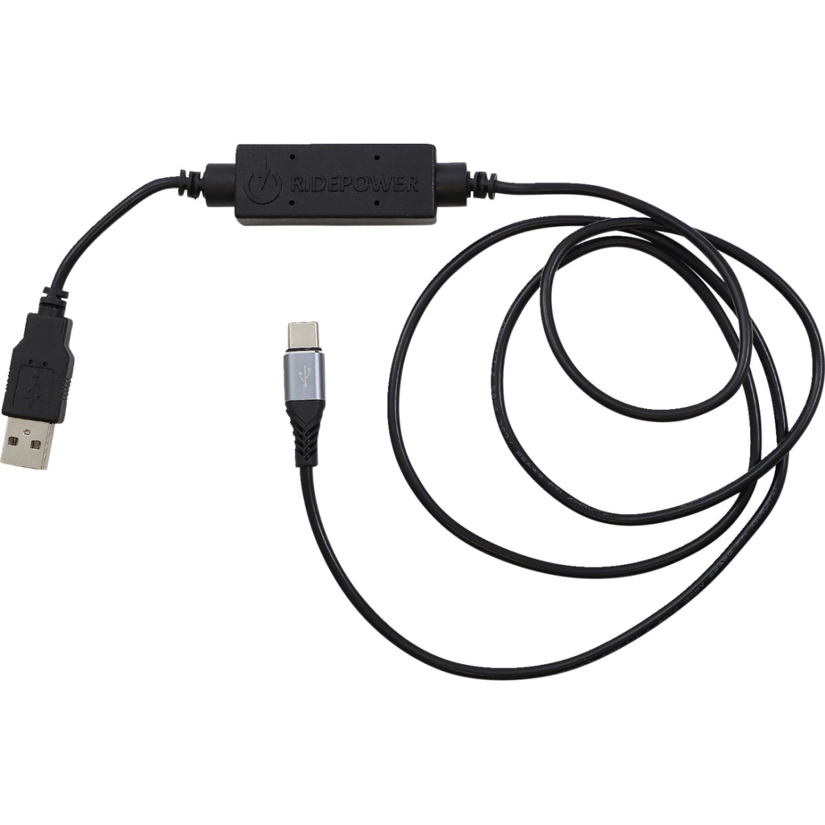 Ridepower #1248USBUSBC4FT - USB to USB-C Cable - Charger - Single-End - 4'