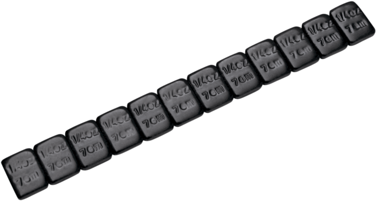 Motion Pro 08-0453 - Wheel Weight - Steel - Black - 90 oz Box