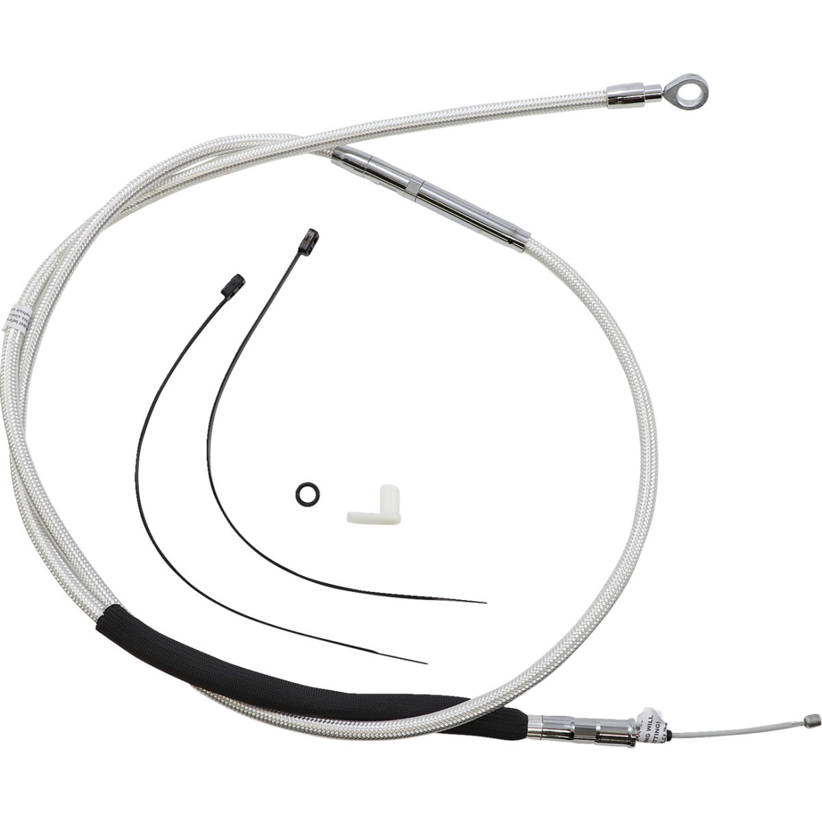 Magnum Shielding #32235HE - High-Efficiency Braided Sterling Chromite II® Clutch Cable - 67-11/16"