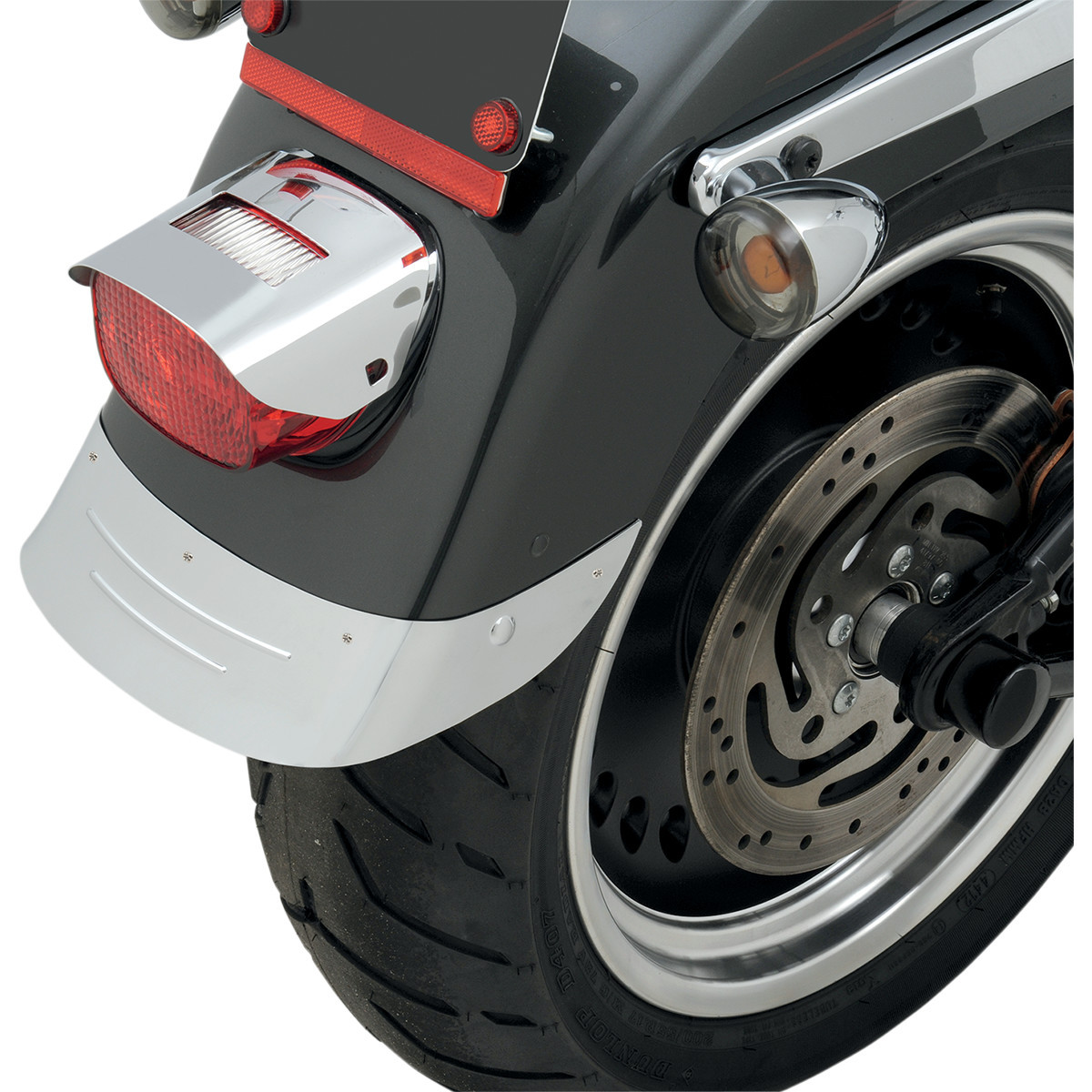 Drag Specialties - Fender Skirt - Rear - Chrome