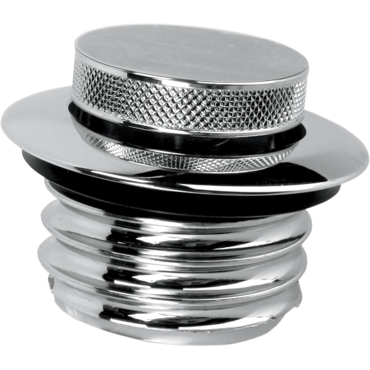 Drag Specialties - Gas Cap - Non-Vented Pop-Up - Chrome