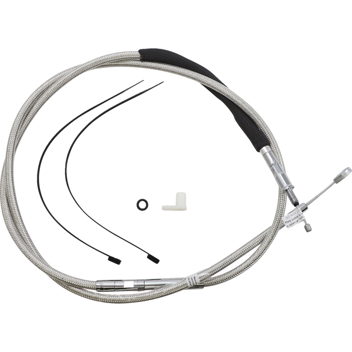 Magnum Shielding #52235HE - High-Efficiency Polished Stainless Clutch Cable - 67-11/16"