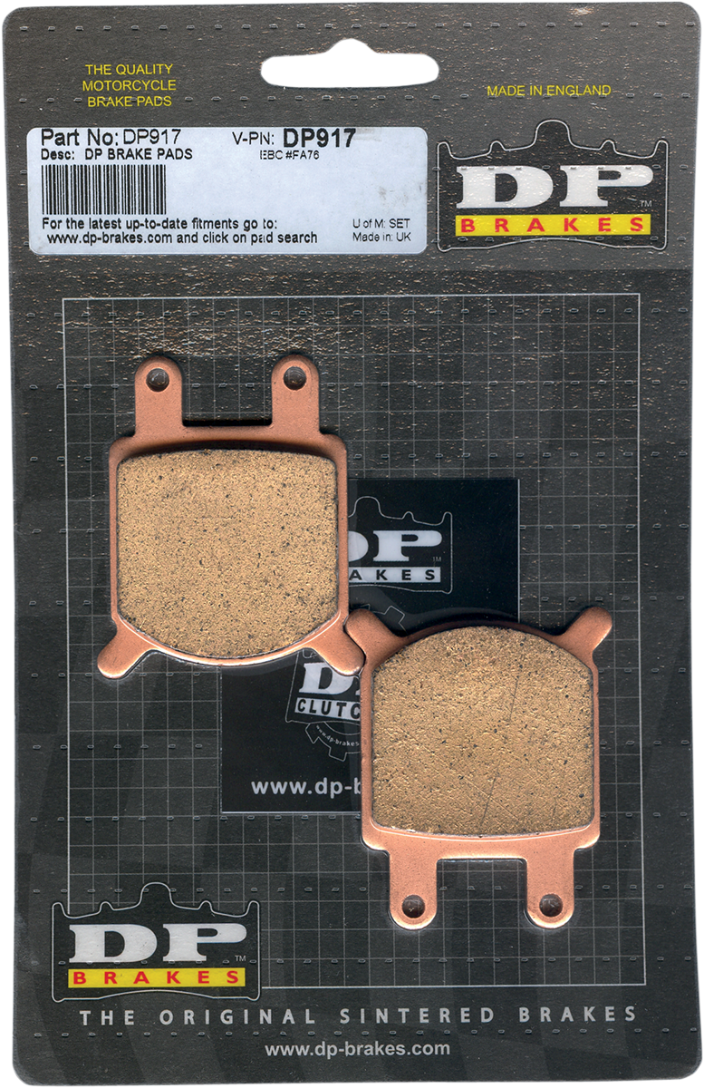 DP Brakes #DP917 - Standard Brake Pads - Kawasaki