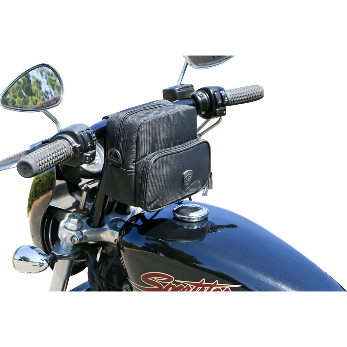 Nelson Rigg #GLHB-L - Greg Lutzka Signature Handlebar Bag - Black