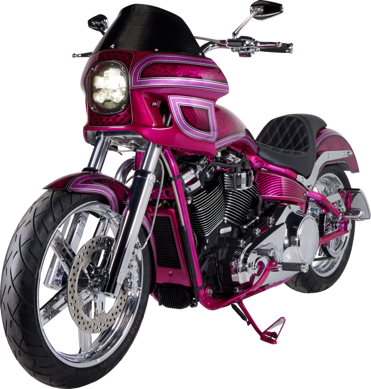 Drag Specialties Quick Connect Clutch Cable - Upper - 40" - Stainless Steel