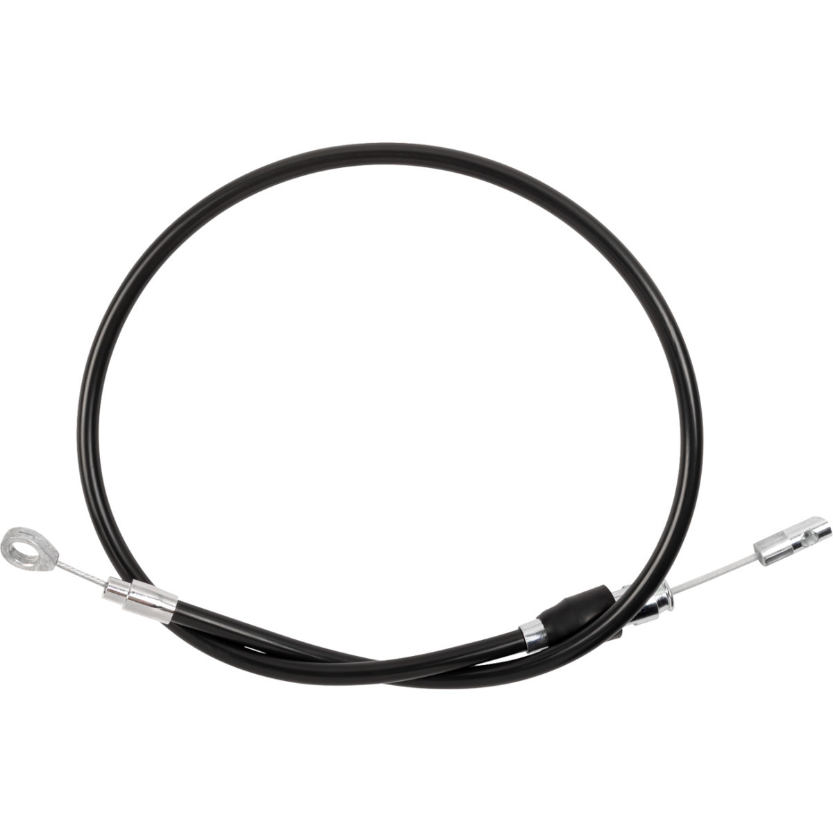 Drag Specialties - Quick Connect Clutch Cable - Upper - 44" - Black/Chrome