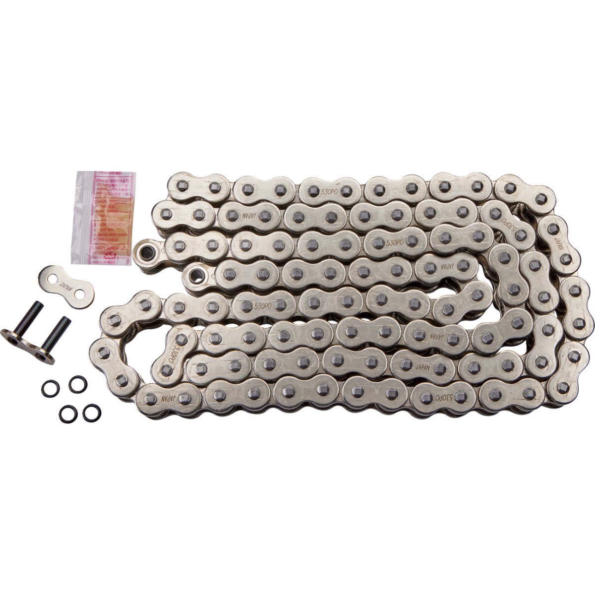 Drag Specialties - 530 Series - O-Ring Chain - Chrome - 106 Links