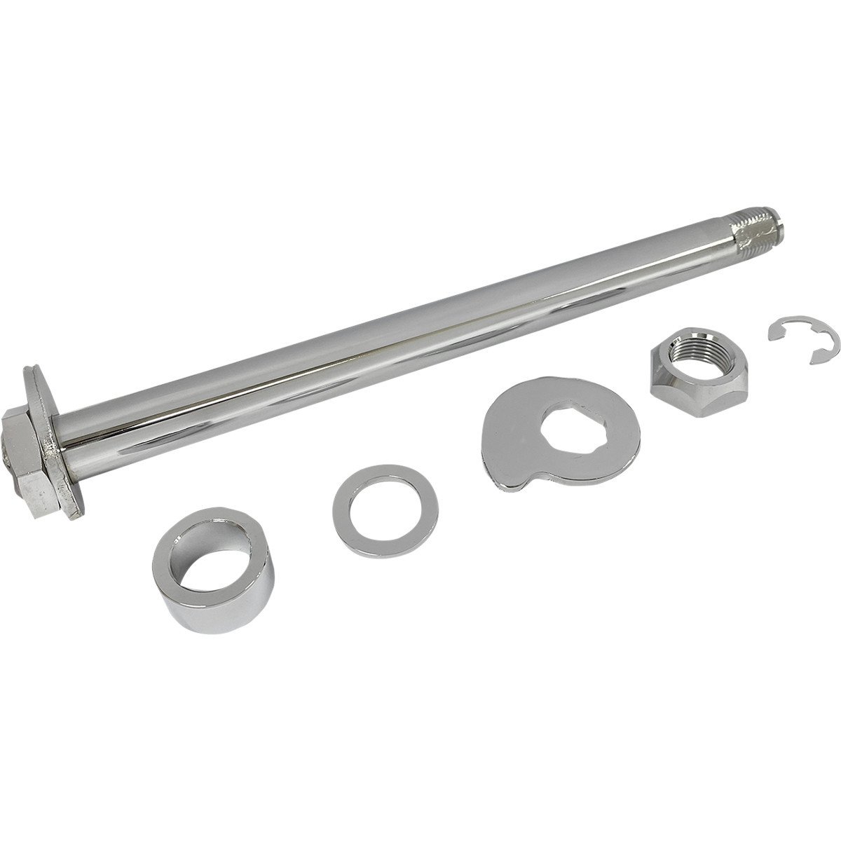 Drag Specialties - Axle Kit - Rear - Chrome - '08 Touring