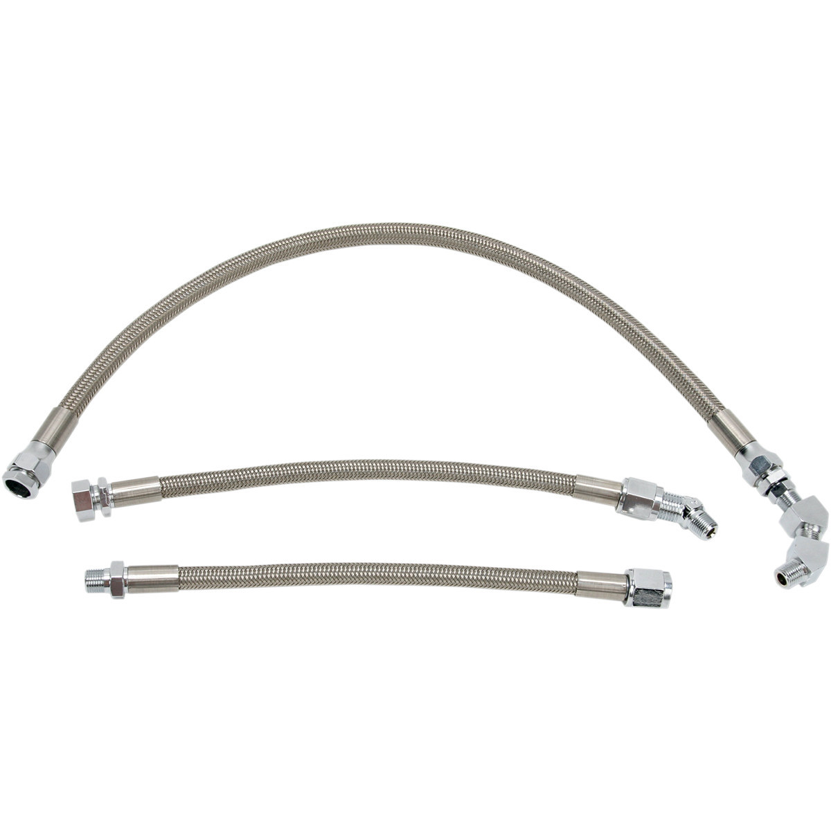 Drag Specialties - Oil Line Kit - Stainless Steel - Sportster