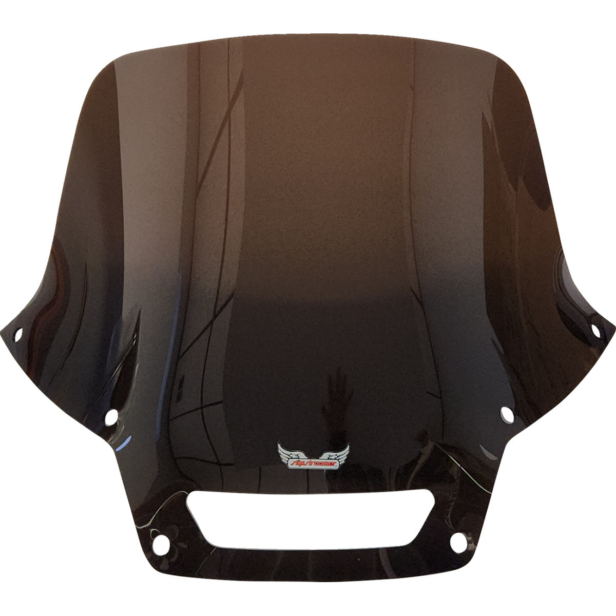Slipstreamer #S-231+4DS - Windshield - Dark Smoke - FXLRST - +4" Over Stock