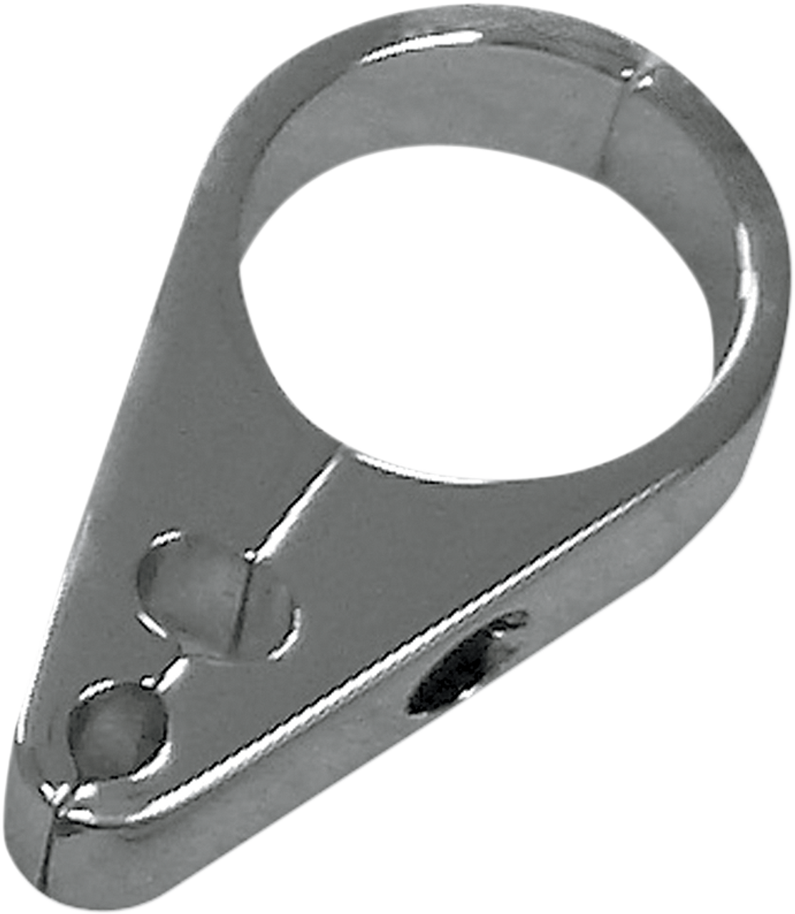 Cable Clamp - Throttle/Idle/Brake - 1-1/2" - Chrome