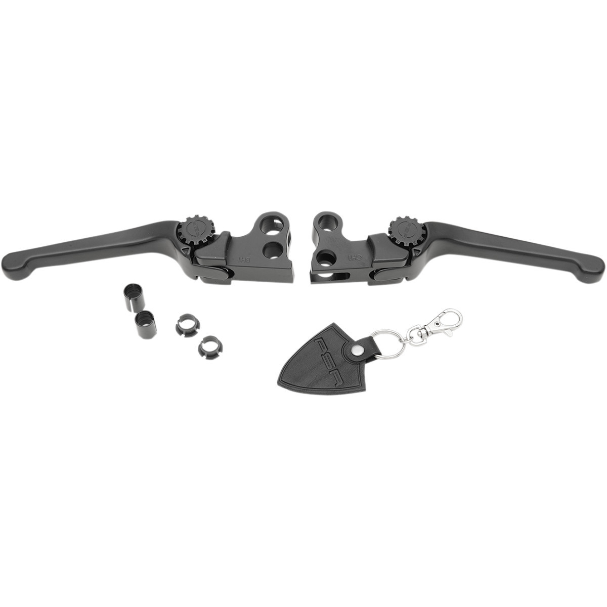 PSR #12-00653-22 - Anthem Adjustable Lever Set for Harley Models - Black