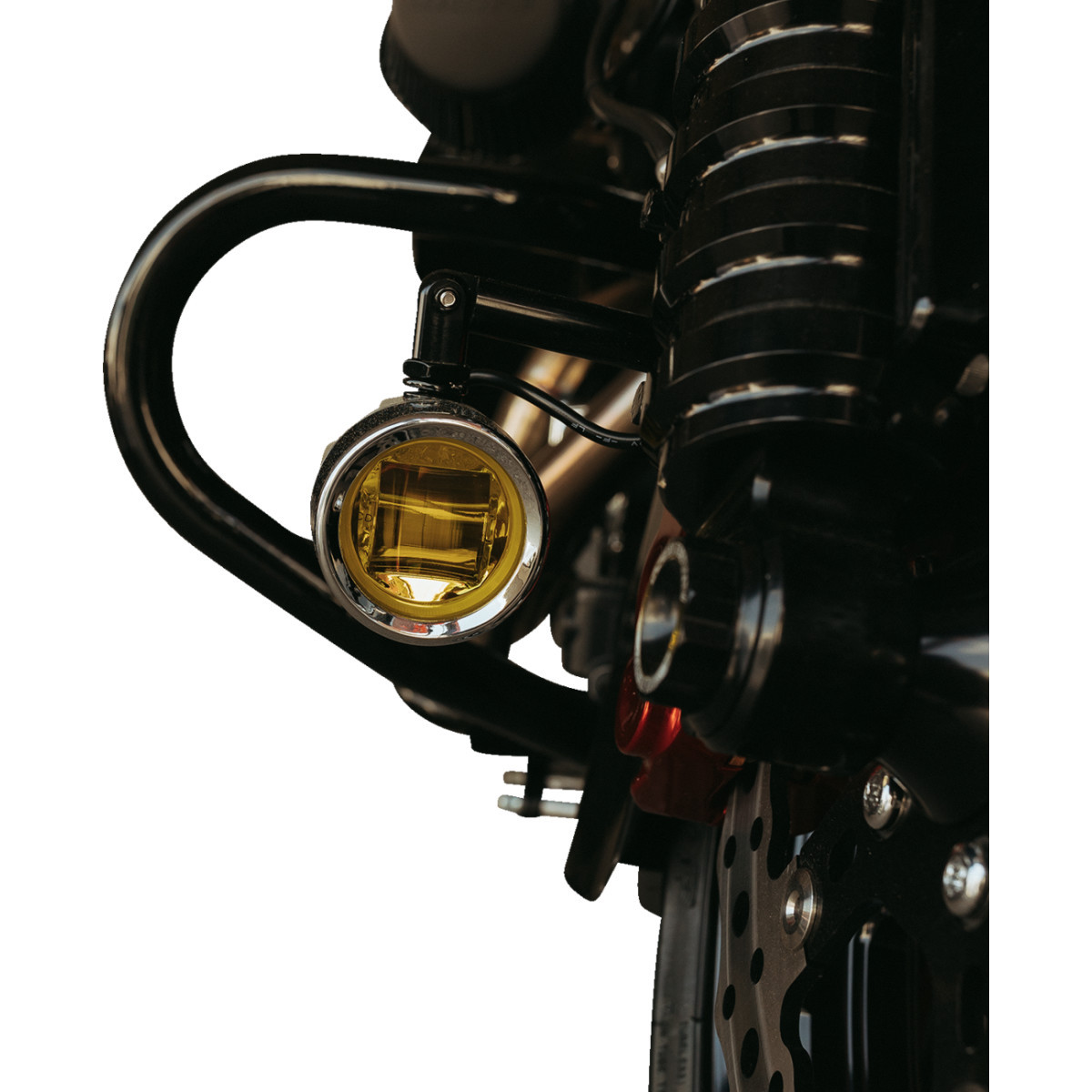 Custom Dynamics #PB-FOG-BCM-YC - Fog Light - Chrome - Yellow Lens