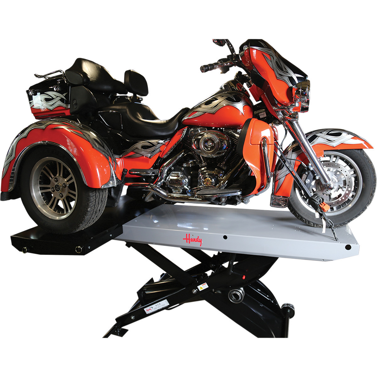 Handy Industries #21300 - Extensions - Spyder/Trike - B.O.B 1500 Air Lift - Black - Set