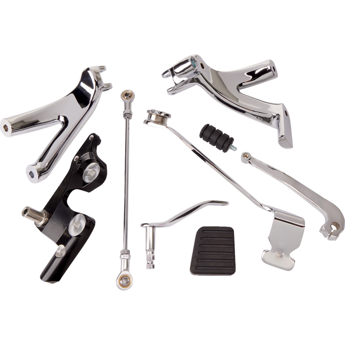 Drag Specialties - Forward Control Kit - Chrome - FL/FX