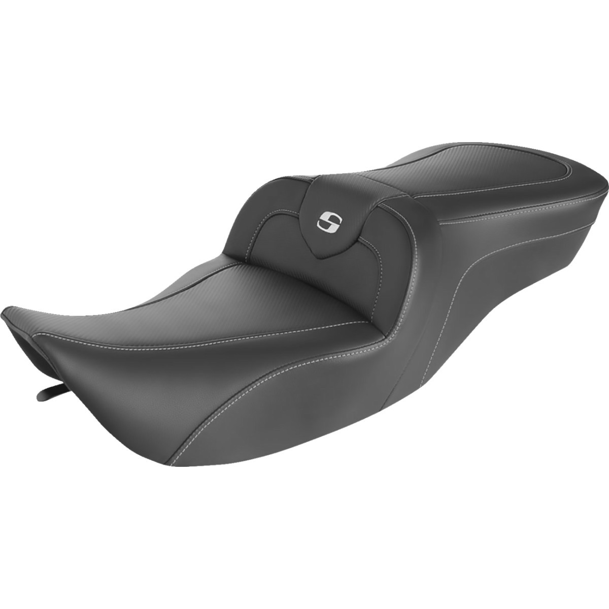 Saddlemen #897-06-185 - Roadsofa™ Seat - Carbon Fiber - without Backrest