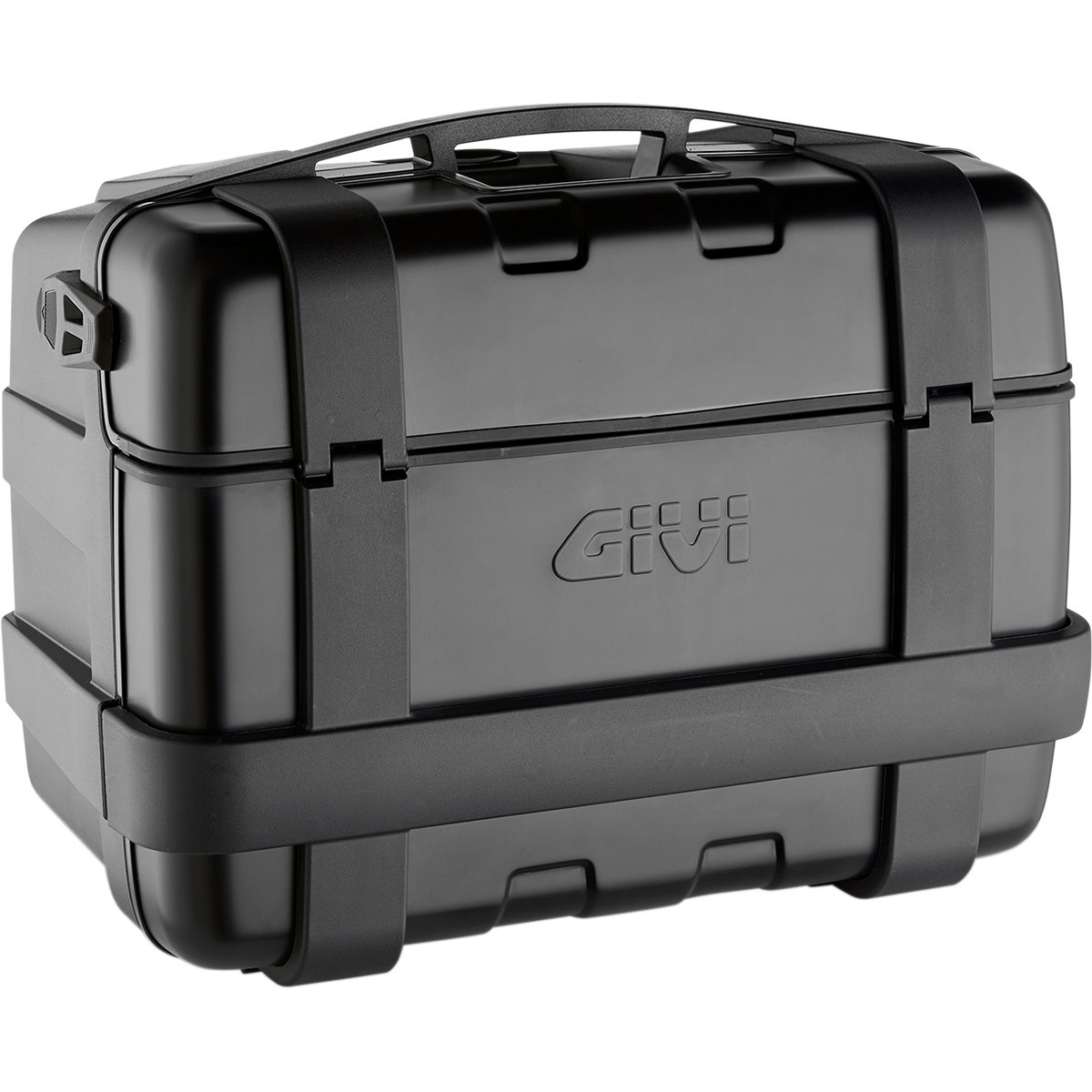 Givi #TRK46BPACK2A - Trekker Side or Top Case - Silver - 46 Liter