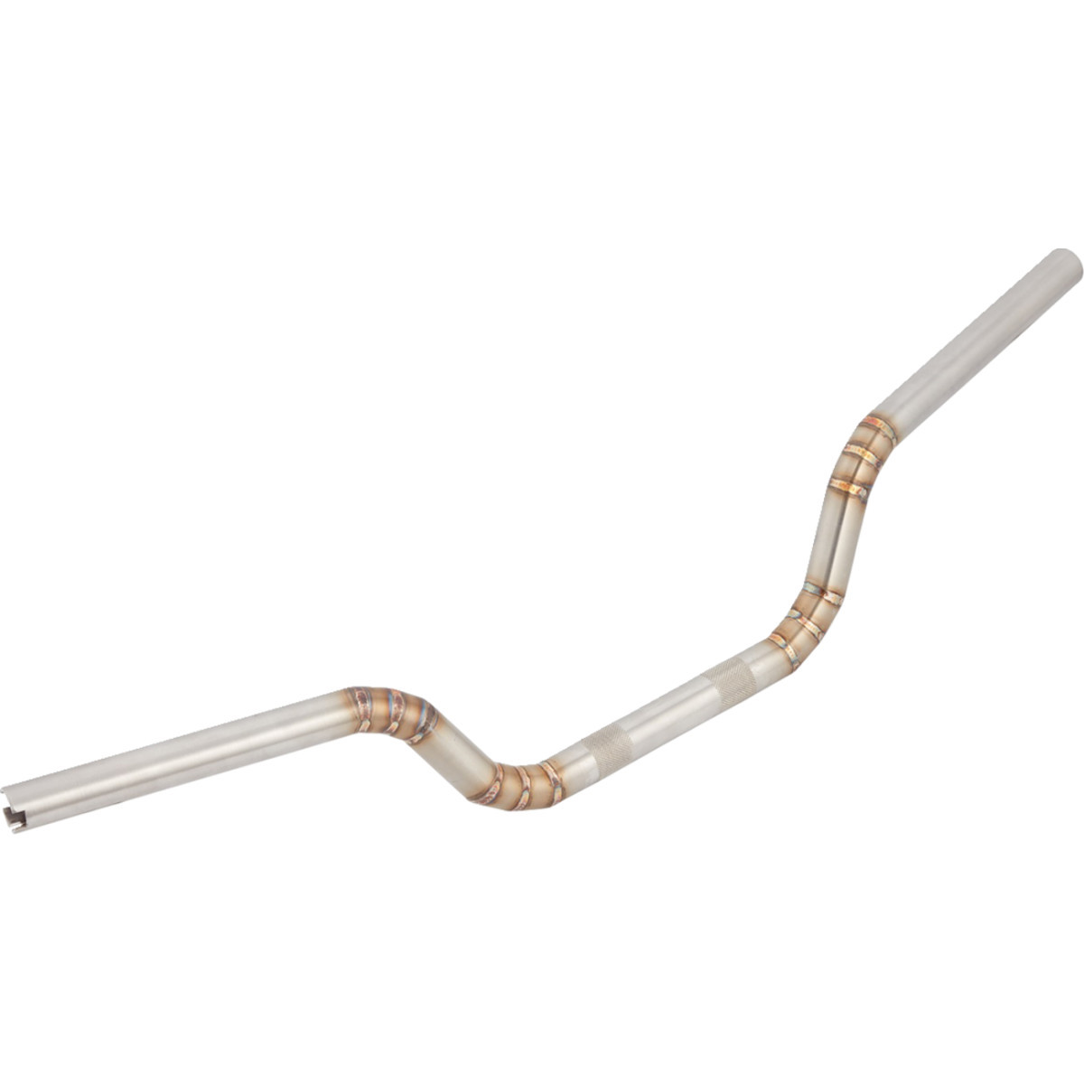 Arlen Ness #520-044 - Handlebar - MX Moto - Welded Raw Stainless Steel