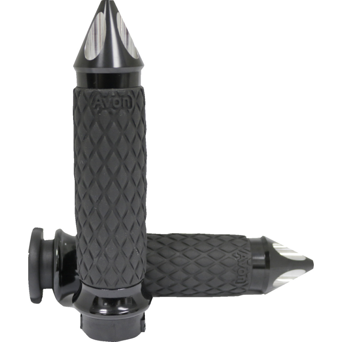 Avon Grips #DIA-65-AN-SPIKE - Diamond Contour Grips - Spike - Black