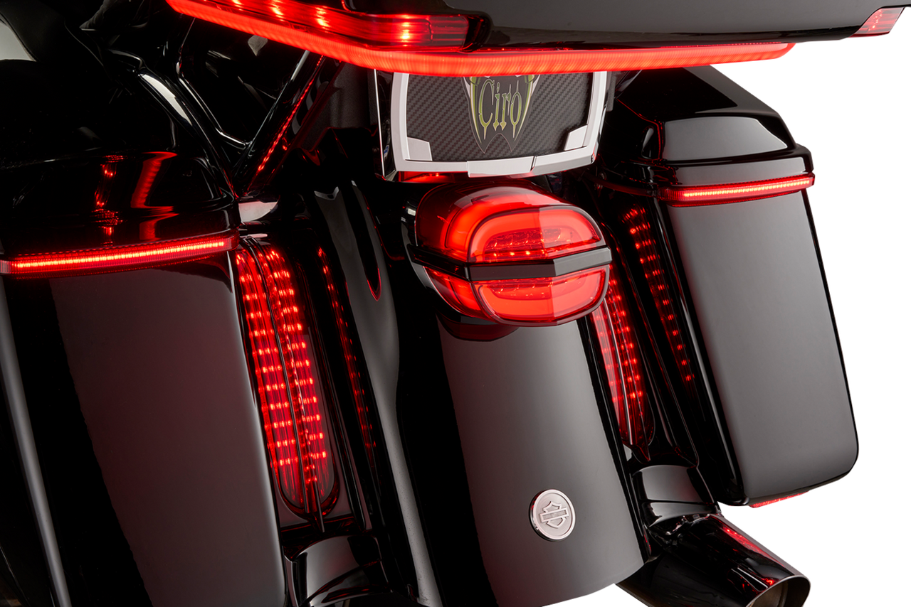 Ciro #40901 - Taillight - Red Lens - without License Plate Light