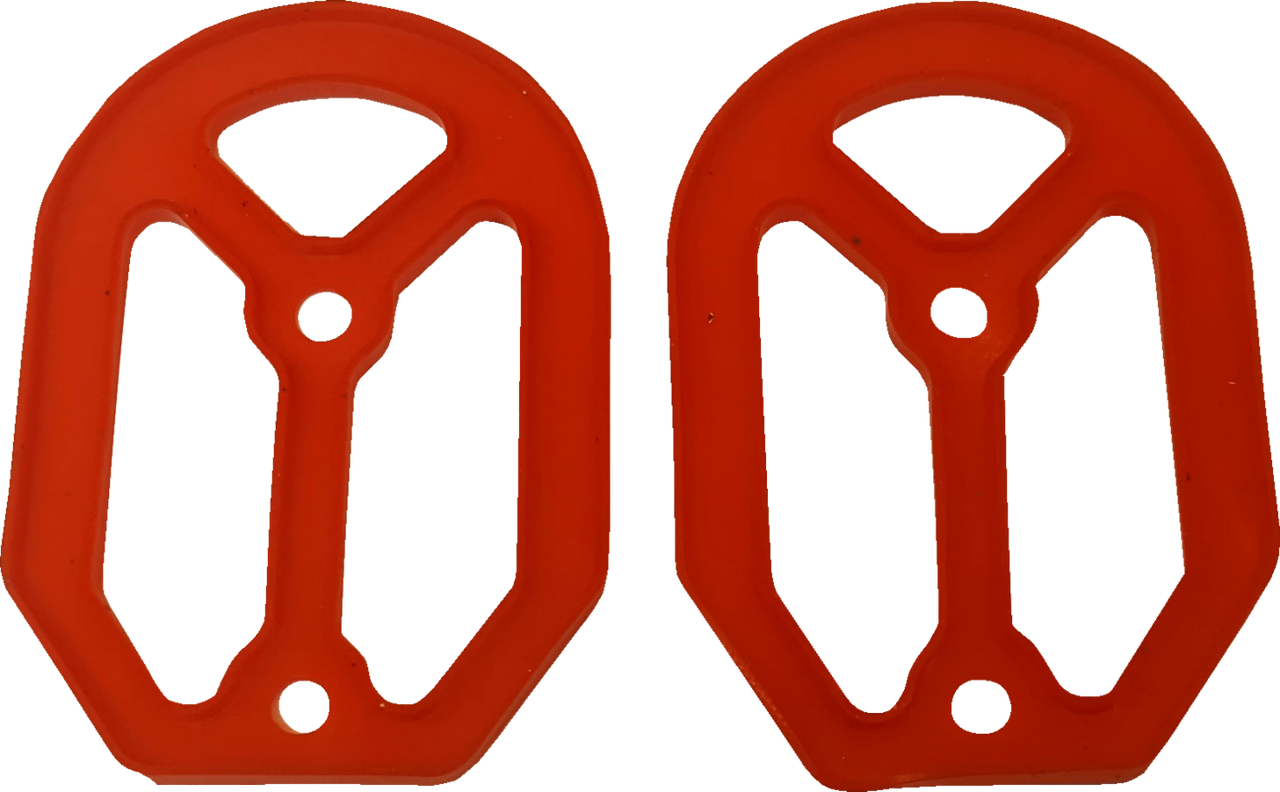 Drag Specialties Qualifier Insert - Rubber - Red