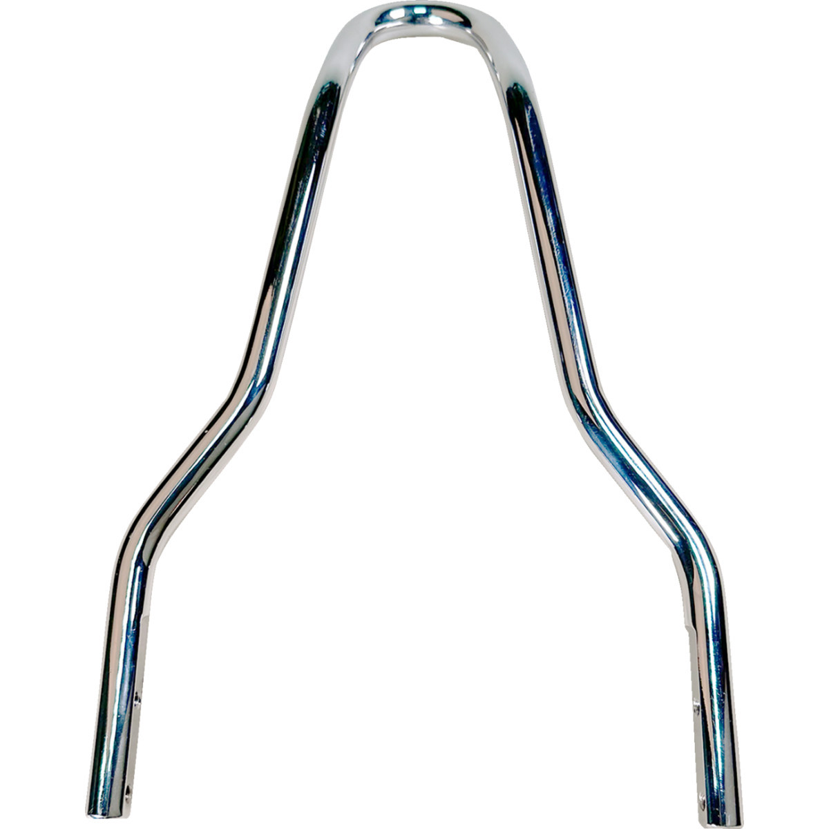 Drag Specialties - Round Tapered Sissy Bar - Chrome - 10.12"H x 8.75"W