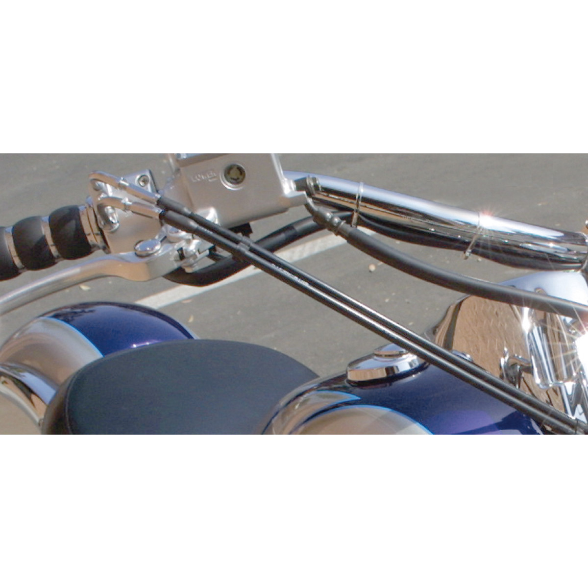 Baron #BA-8200M - Cable, Hose, and Wire Dress-Up Kit - Chrome