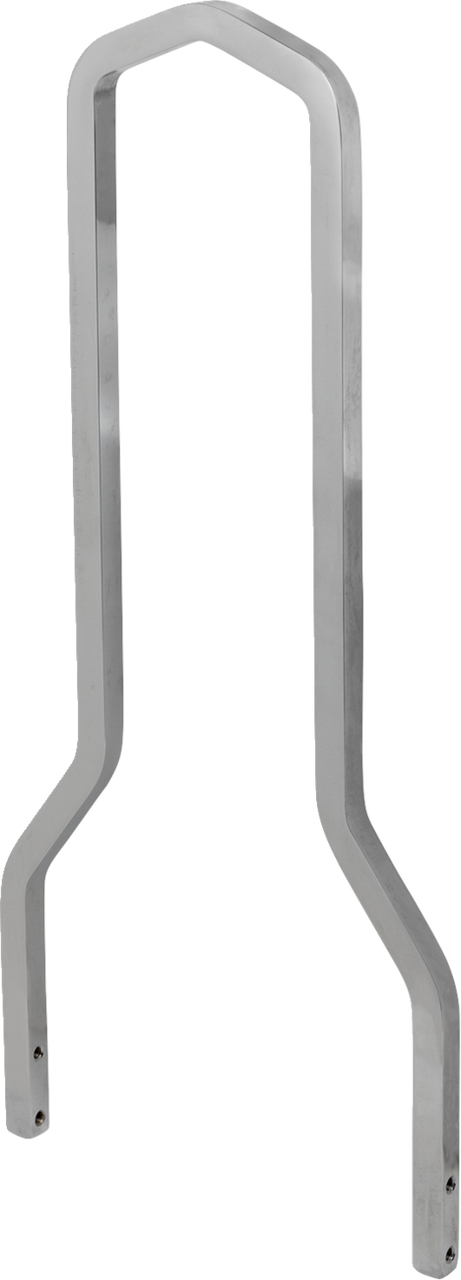 Drag Specialties Square Sissy Bar - Chrome - 14.75" H x 8.75" W