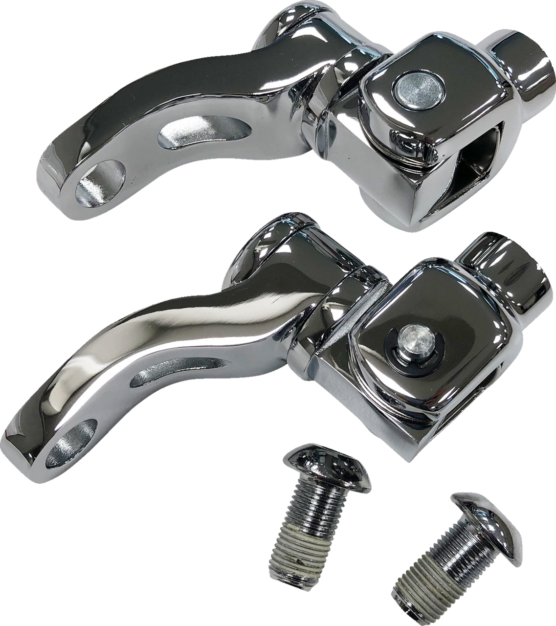 Drag Specialties Passenger Peg Mount - Adjustable - Chrome