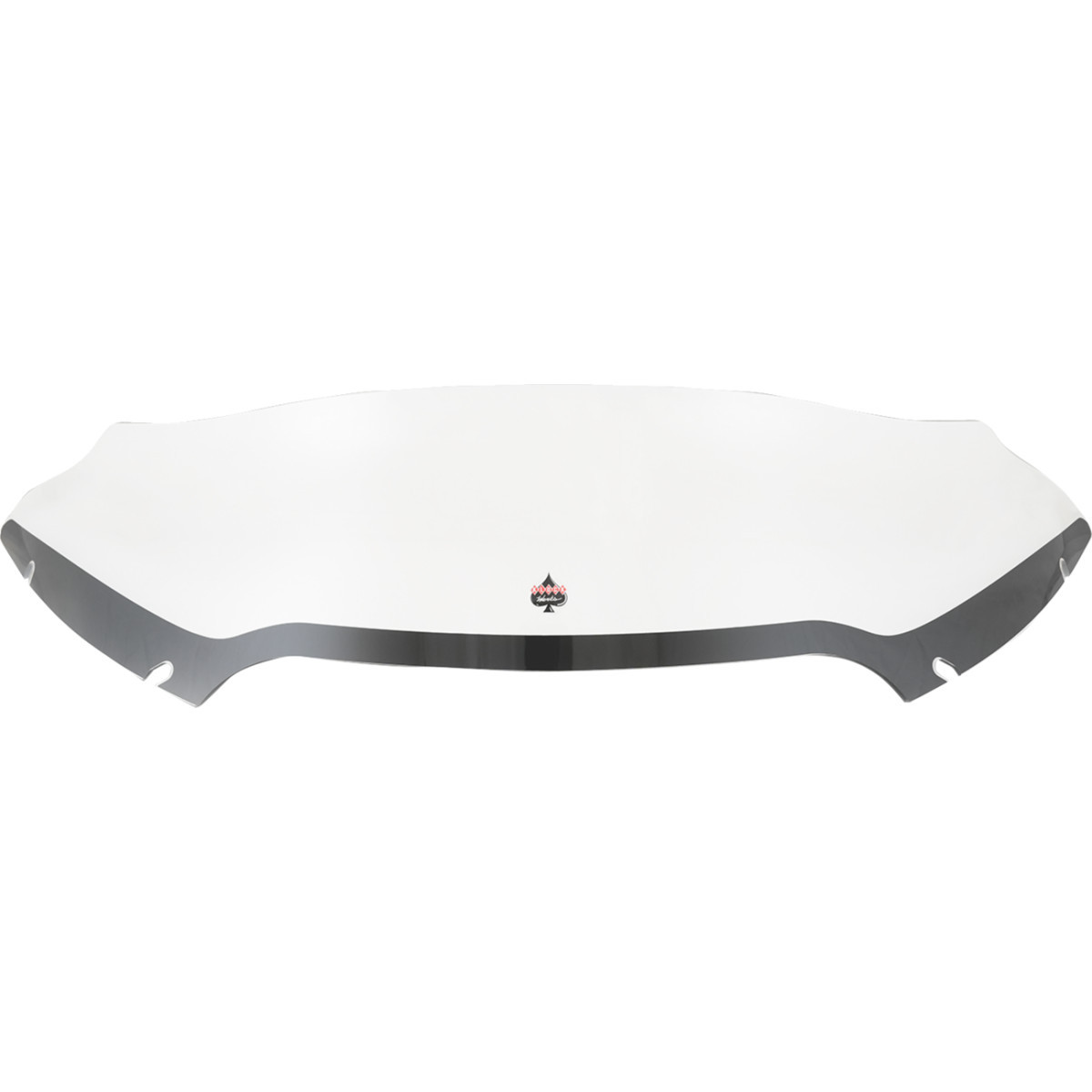 Klock Werks #KWW-01-0658 - Sport Flare® Windshield - 6" - Clear - '15-'25 FLTR