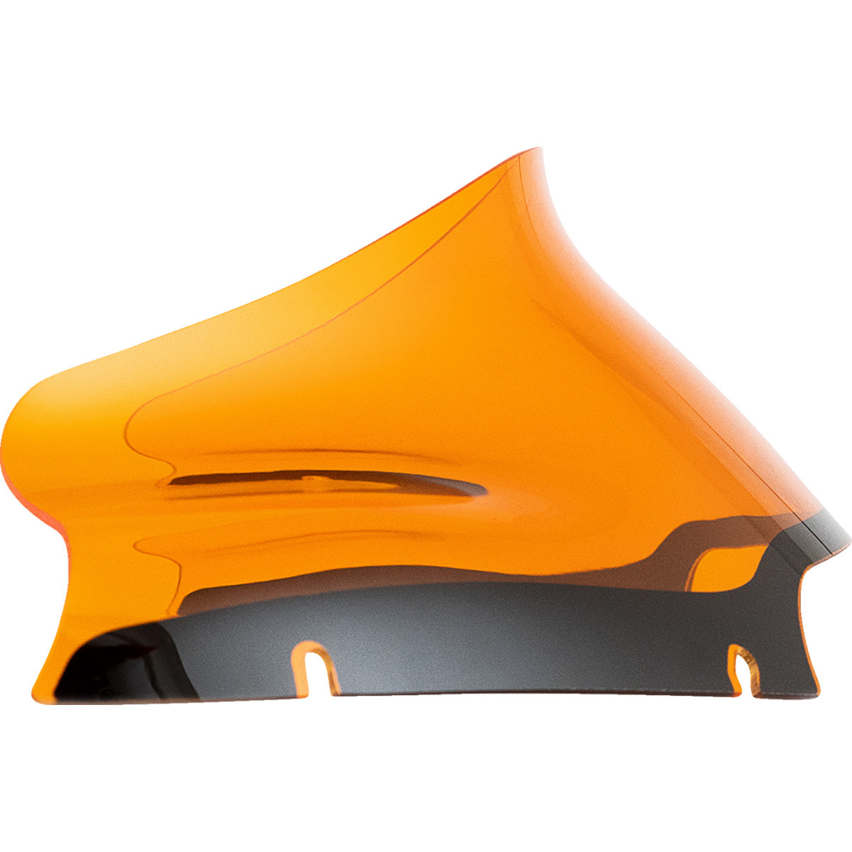 Klock Werks #KWW-01-0661 - Kolor Flare® Windshield - 6" - Orange - '15-'25 FLTR