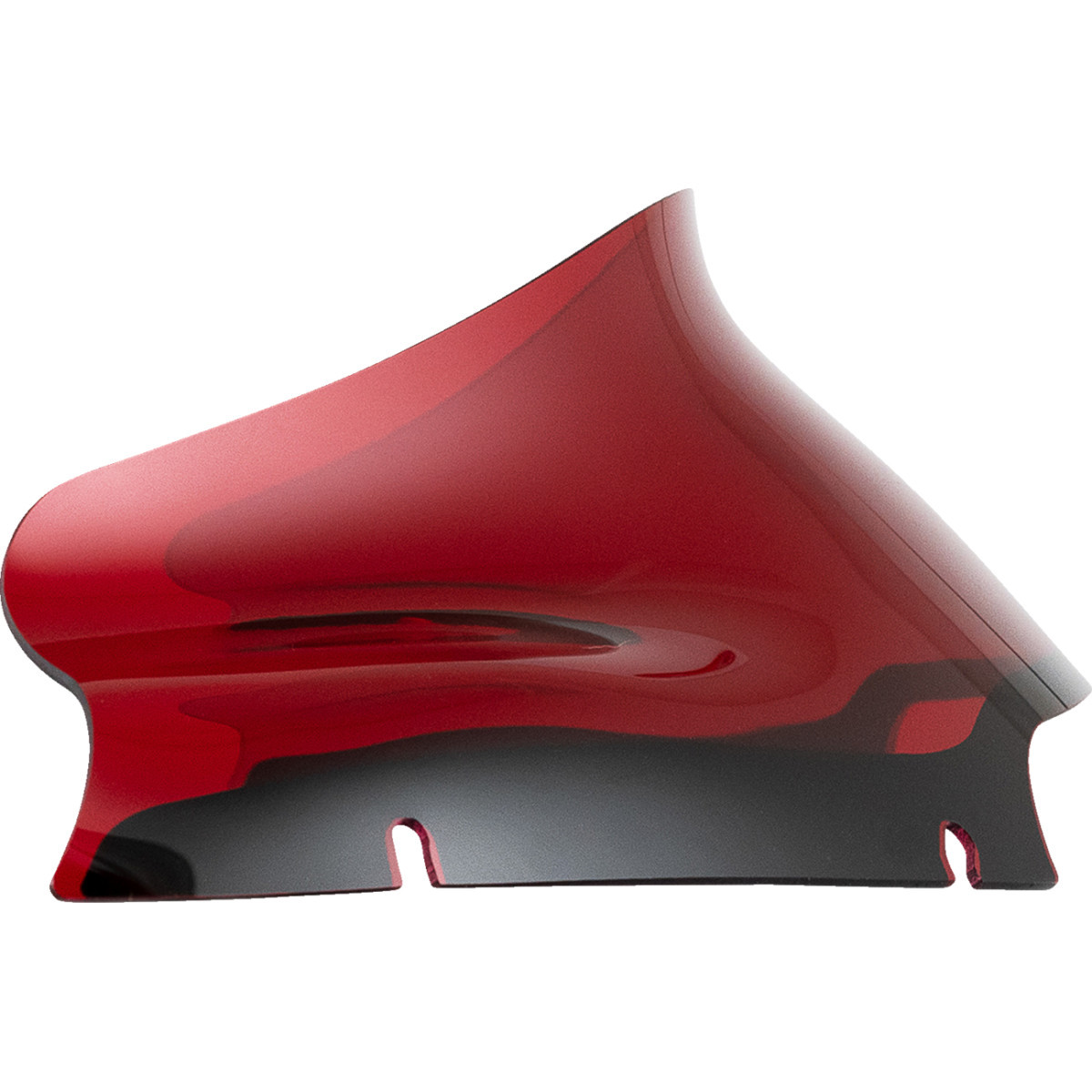 Klock Werks #KWW-01-0663 - Kolor Flare® Windshield - 6" - Red - '15-'25 FLTR