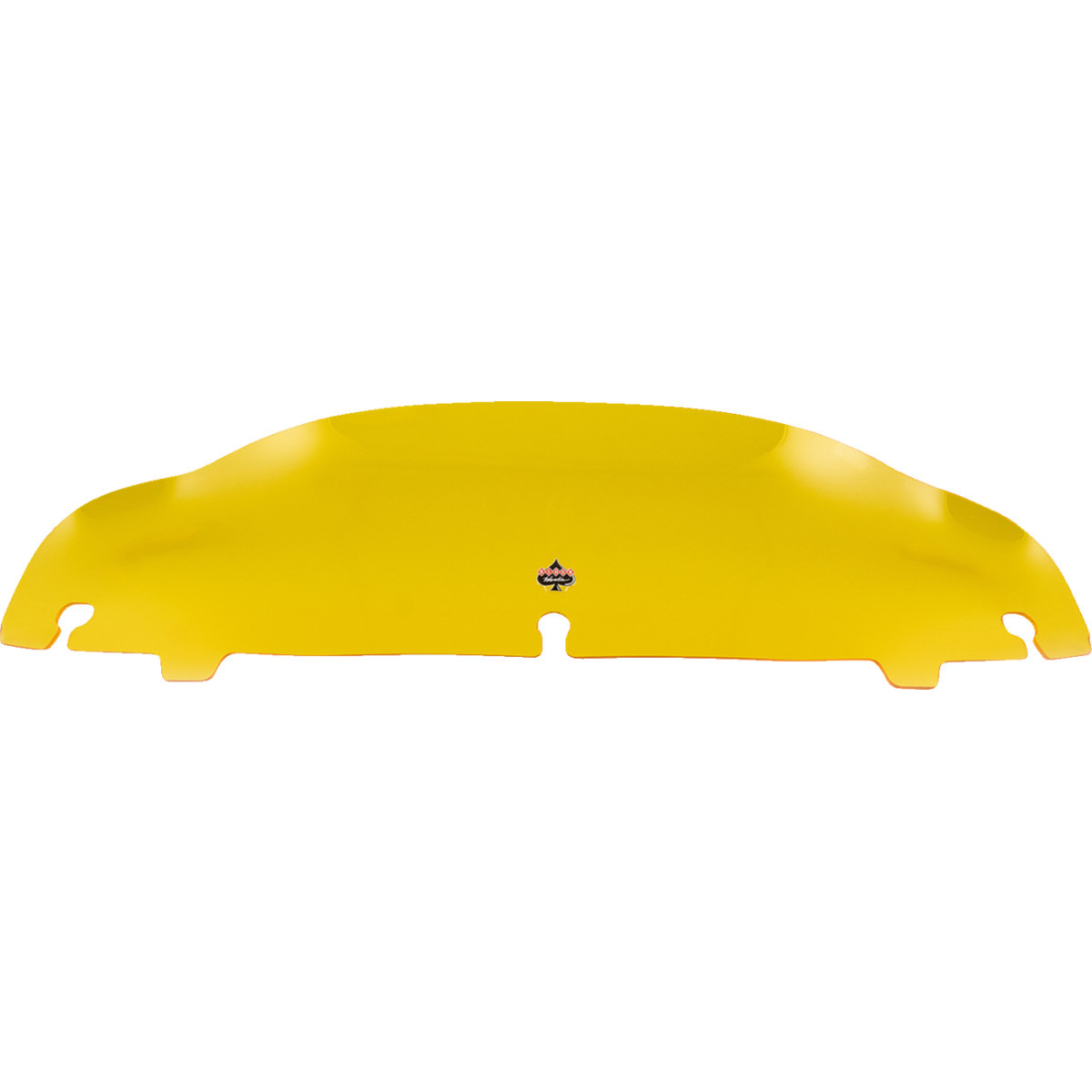 Klock Werks #KWW-01-0676 - Kolor Flare® Windshield - 4" - Yellow - '14-'25 FLH/FLHT/FLHX