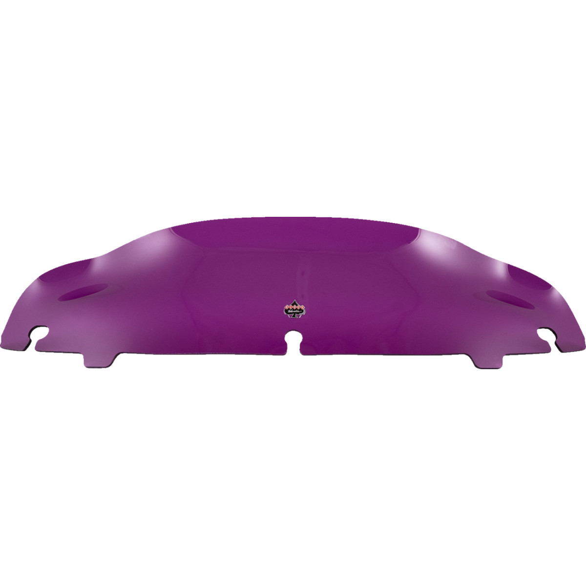 Klock Werks #KWW-01-0680 - Kolor Flare® Windshield - 4" - Purple - '14-'25 FLH/FLHT/FLHX