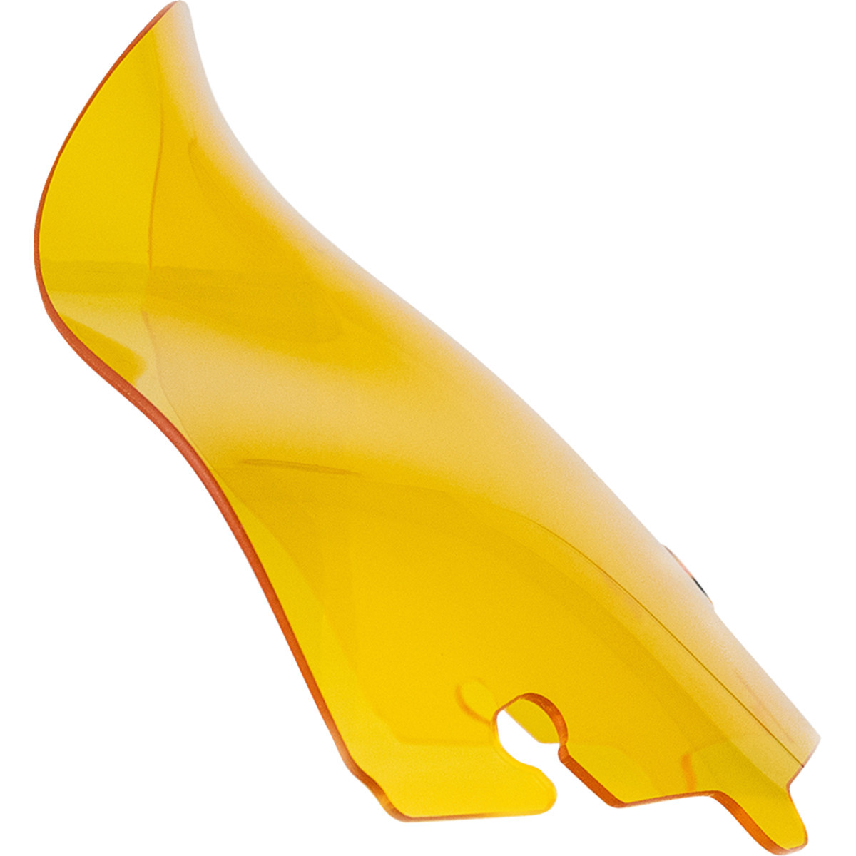 Klock Werks #KWW-01-0683 - Kolor Flare® Windshield - 6-1/2" - Yellow - '14-'25 FLH/FLHT/FLHX