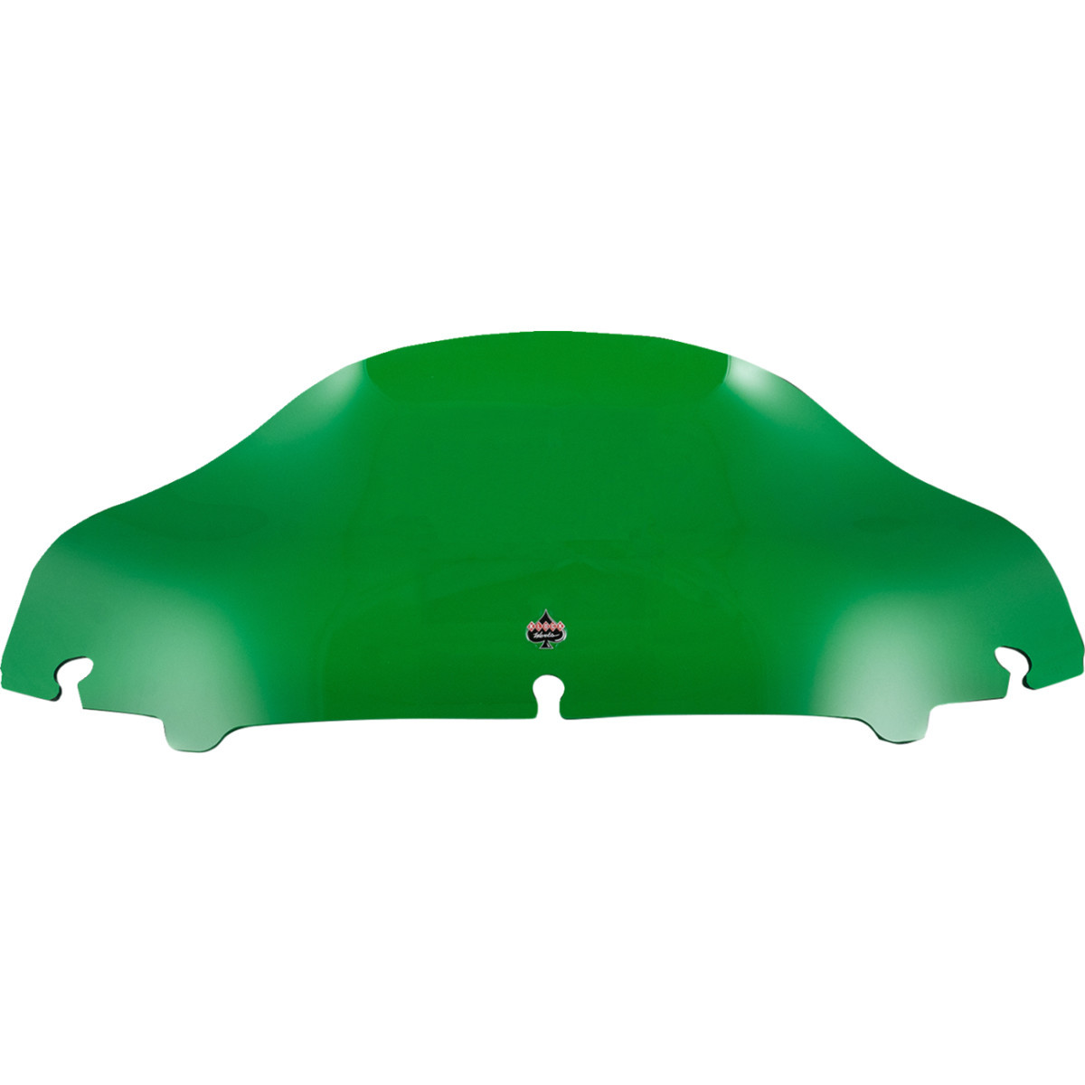 Klock Werks #KWW-01-0685 - Kolor Flare® Windshield - 6-1/2" - Green - '14-'25 FLH/FLHT/FLHX